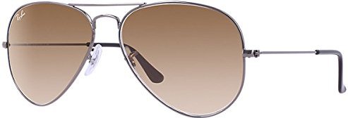 Ray-Ban RB3025 Aviator RB 3025 004/51 Aviator Sunglasses, Silver