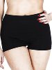 Love My Fashions Womens Plain High Waist Seamless Stretch Boxer Shorts Underwear Plus Size