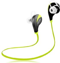 Sztrokia Lightweight Chargeable Stereo Sweatproof Sports/Gym/Exercise Bluetooth Headphones Earphones with Built-in Microphone for iPhone,iPad,iPod,Samsung and Android Smartphones