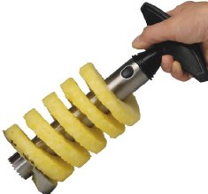 All Ware Stainless Steel Pineapple Easy Slicer and De-Corer