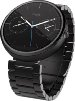 Motorola Moto 360 Dark Metal Smart Watch