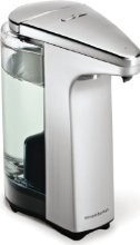 simplehuman 8 oz. Sensor Pump with Soap Sample, Brushed Nickel