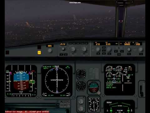 stormy weather over Orly (LFPO).wmv