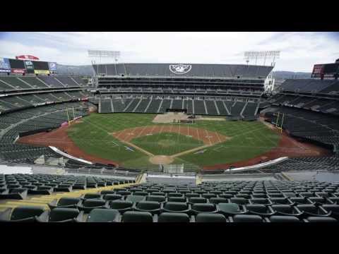 O.co Coliseum Conversion Time Lapse Video Final Production Athletics to Raiders 10.5.13 - 10.6.13