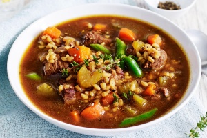 Beef and barley soup