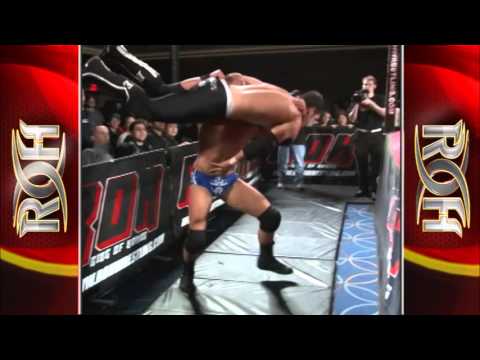 ROH WORLD TITLE: RODERICK STRONG VS EDDIE EDWARDS (3/19/11 MANHATTAN MAYHEM IV)