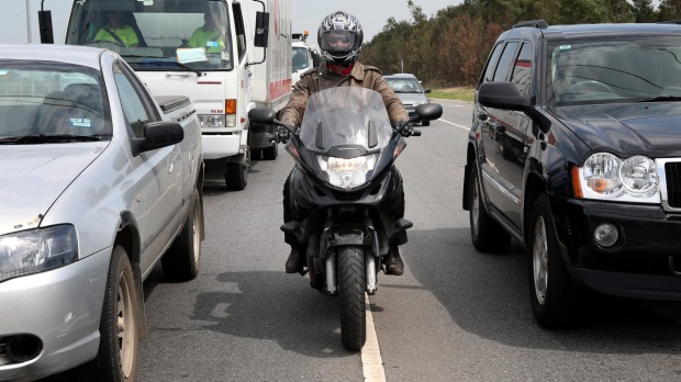 In February, the Queensland Government changed the road rules to allow motorcyclists to lane filter.