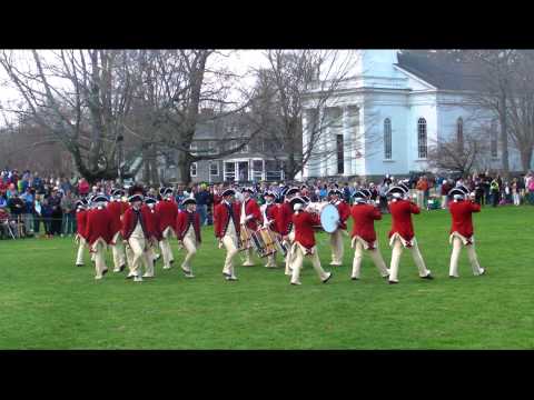 United States Army Old Guard - Fife and Drum Corps -Lexington MA   April 19, 2014