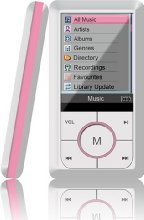 Kubik Evo 8GB MP3 Player with Radio and Expandable MicroSD/SDHC Slot - White