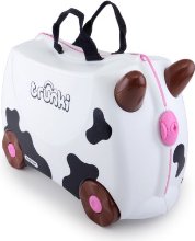 Trunki Ride-on Suitcase: Frieda the Cow (Black & White)