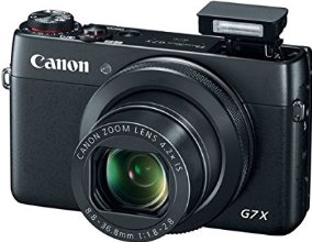 Canon Powershot G7X Appareil photo numérique compact 20,2 Mpix Écran LCD 3" Zoom optique 4,2x - Noir