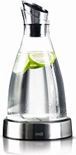 Emsa 505219 Flow Carafe Fraîcheur Verre / Inox 1,0 L