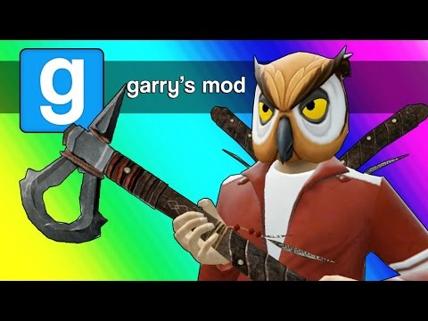 Gmod Axe Roulette! (Garry's Mod Sandbox Funny Moments)