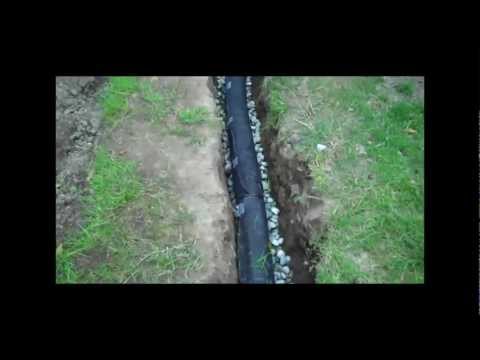 How To Install A Drainage Pipe