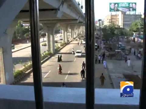 Rawalpindi-Islamabad metro bus -Geo Reports-02 Jun 2015