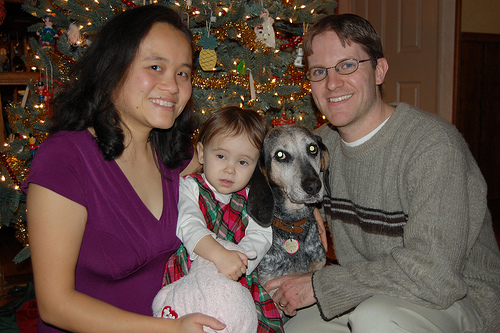 Chistmas Eve Family Portrait