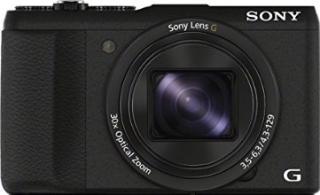 Sony DSC-HX60 Digitalkamera (Exmor R CMOS Sensor, 30-fach opt. Zoom, 7,5 cm (3 Zoll) LCD-Display, NFC, WiFi) schwarz