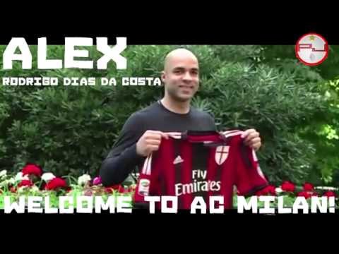 ALEX Welcome to Ac Milan! | ALEX Rodrigo Dias Da Costa Benvenuto al Milan!