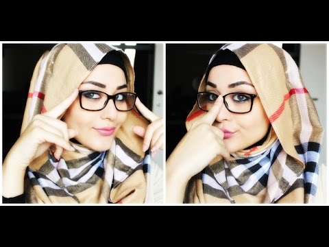 Tutoriel Hijab avec lunettes - Hijab with glasses Tutorial