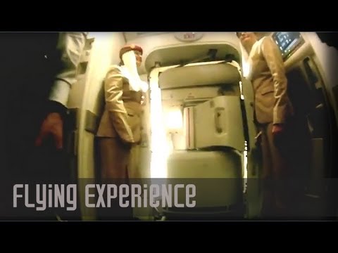 Airbus A380 Complete In-flight Economy Experience Emirates Airlines | The Flying Experience