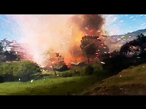 Firework Factory Explodes in Colombia