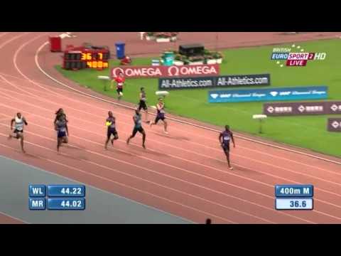 Men's 400m IAAF Diamond League Athletics - Shanghai 2015