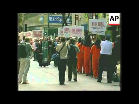 Protesters at UN call for Guantanamo closure