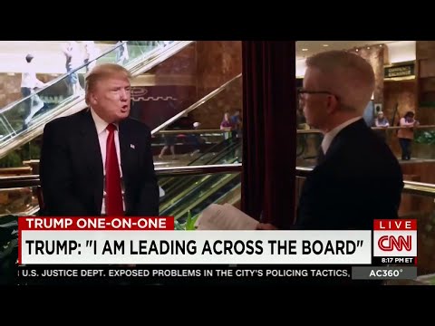 Donald Trump to Anderson Cooper: ‘The People Don’t Trust You’ during CNN Interview