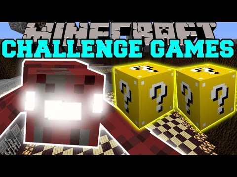 Minecraft: RADIOACTIVE SPIDER CHALLENGE GAMES - Lucky Block Mod - Modded Mini-Game