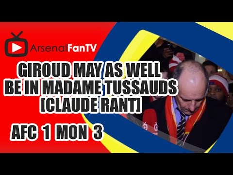 Giroud May As Well Be In Madame Tussauds [Claude Rant] - Arsenal 1 Monaco 3