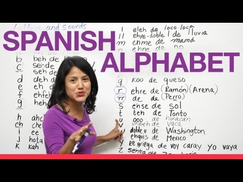 Learn how to say the letters and sounds in Spanish