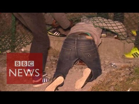 Calais migrants crisis: Inside 'The Jungle' migrant camp - BBC News