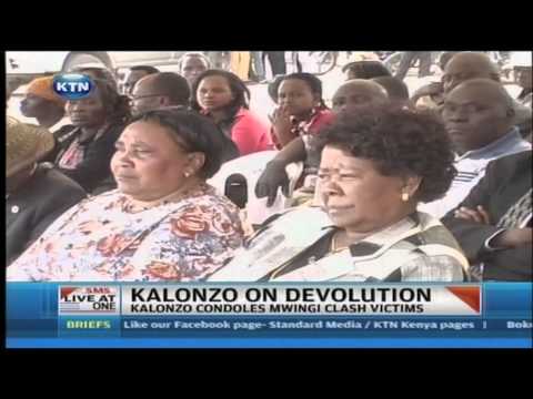 Kalonzo condoles Mwingi clash victims