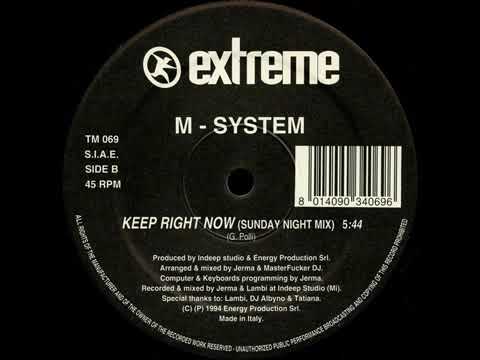 M-System - Keep Right Now (1994)