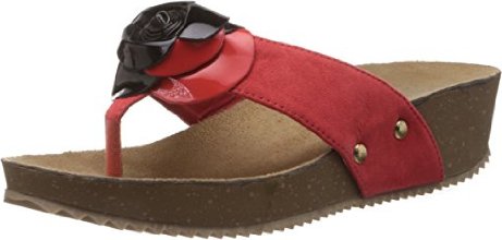 Cobblerz Women's Red Fashion Sandals - 4 UK