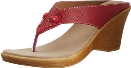 Nell Women's Red Fashion Sandals - 6 UK (KU-601)