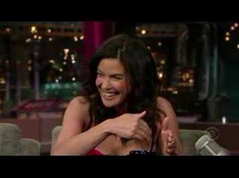 Teri Hatcher on David Letterman