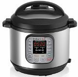 Instant Pot IP-DUO60 7-in-1 Programmable Pressure Cooker, 6qt/1000W, Latest 3rd Generation Technology, Stainless Steel Cooking Pot and Exterior