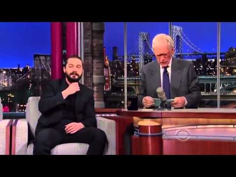 Shia Labeouf on David Letterman   Full Interview