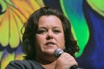 Rosie O'Donnell performing during the True Colors Tour at the Bank Atlantic Center in Sunrise, Florida on June 19, 2008