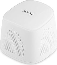 Aukey® Mini Altoparlante Bluetooth Stereo portatile/ Bluetooth Speaker Wireless con 3,5mm Jack, Vivavoce con Microfono per Smartphone, iPhone, Tablet PC, ecc. (BT021 Bianco)