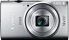 Canon IXUS 275 HS Compact Digital Camera - Silver (20.2 MP, 12x Optical Zoom, 24x ZoomPlus, Wi-Fi, NFC) 3-Inch LCD