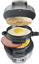 Hamilton Beach Breakfast Sandwich Maker, Silver