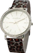 Nine2Five AAPT06CFSL Reloj analógico para mujer, blanco/gris