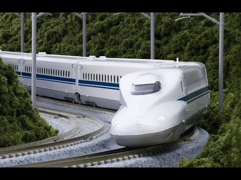 The Shinkansen Bullet Train (speed 320 km/h) 700, N700 and N700A Serise