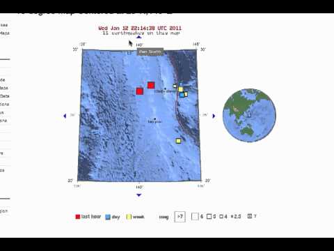 2 Big Earth Quakes Bonin Islands, Japan region??