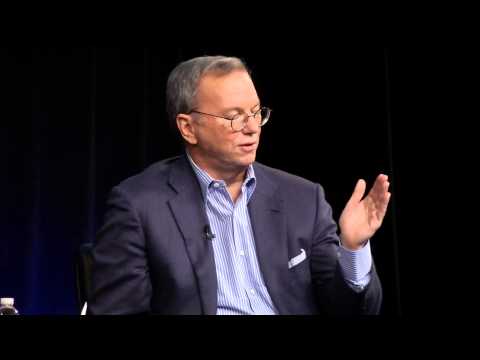 An Evening with Google's Executive Chairman Eric Schmidt