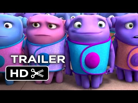 Home Official Trailer #1 (2015) - Jim Parsons, Rihanna Animated Movie HD