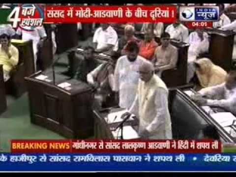 LK Advani not seated next to Prime Minister in Parliament