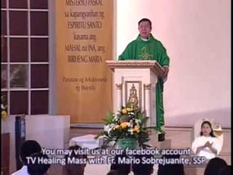 Sunday TV Healing Mass for the Homebound (July 26, 2015)